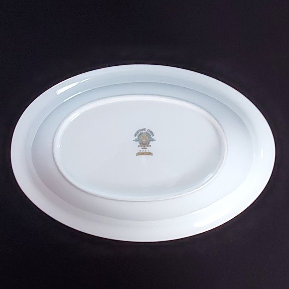 Noritake China Canton 5027 Oval Serving Bowl - Picture 3 of 3